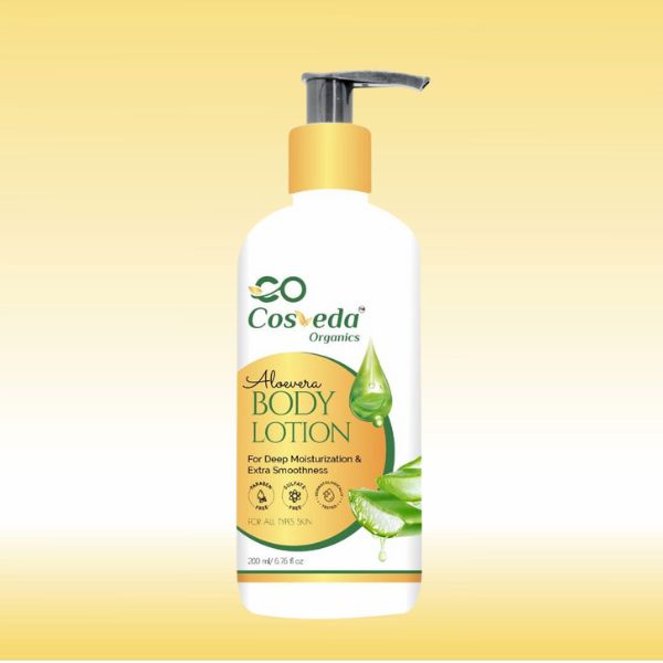 cosveda organics aloevera body lotion