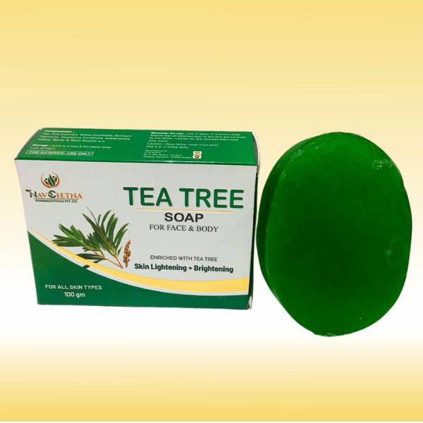 navchetna tea free soap for face and body