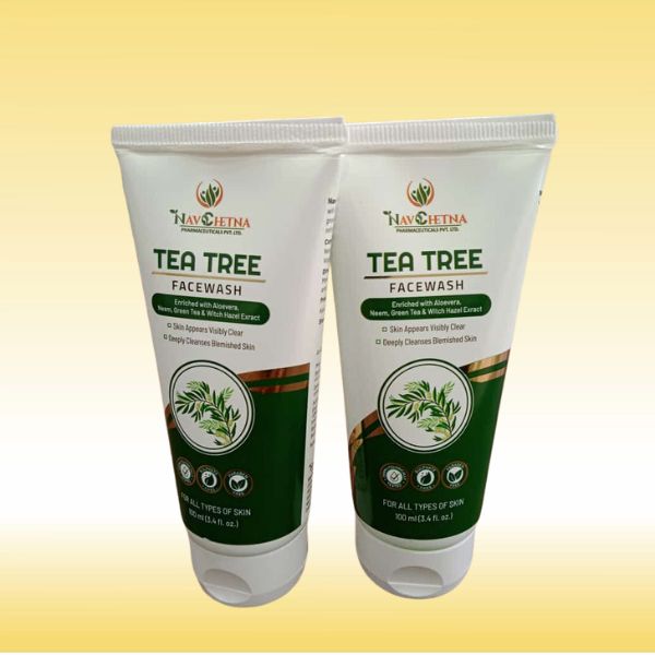 navchetna tea tree face wash