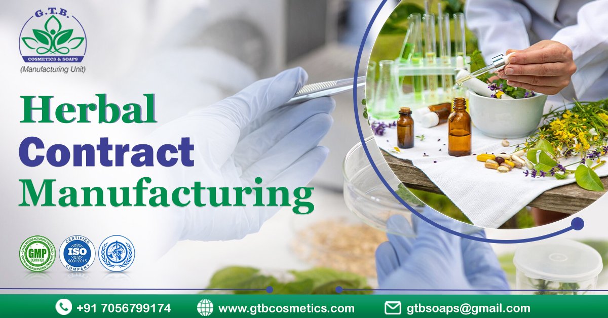 Herbal Contract Manufacturing Services